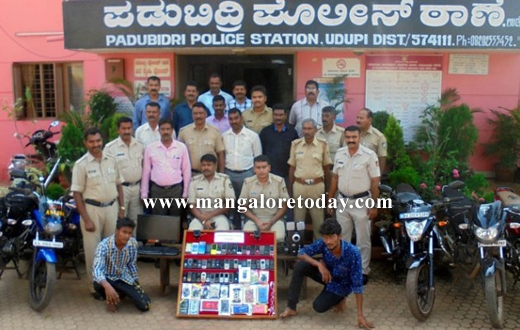Padubidri cops arrest 2 notorious thieves